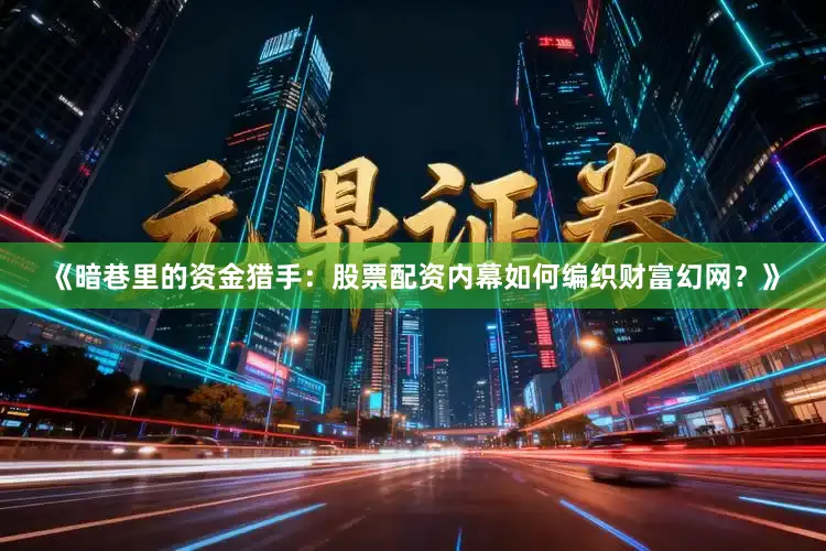 《暗巷里的资金猎手：股票配资内幕如何编织财富幻网？》