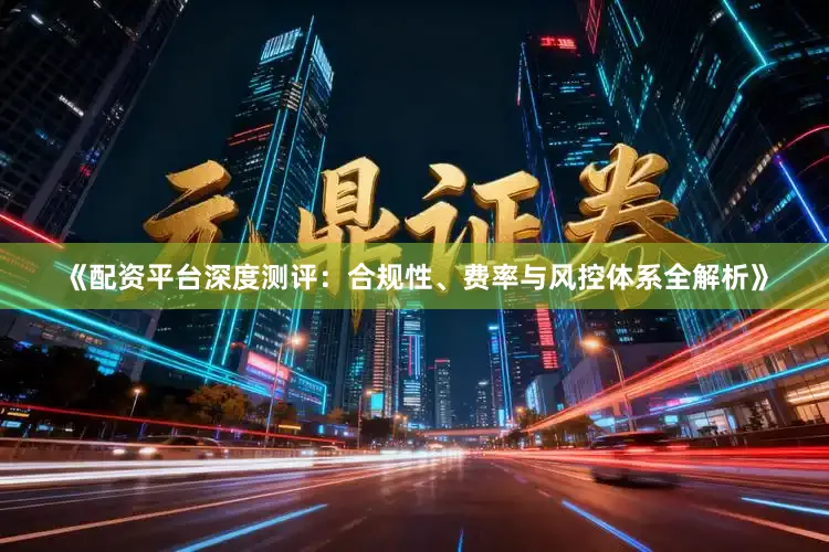 《配资平台深度测评：合规性、费率与风控体系全解析》